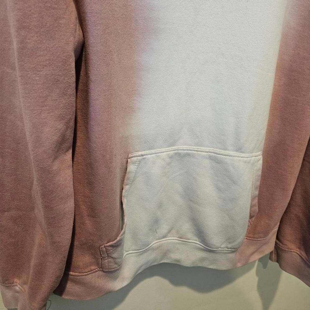 Women's PRETTYLITTLETHING Tie-Dye Hoodie Plus Size 16 Pink and White - Picture 5 of 10